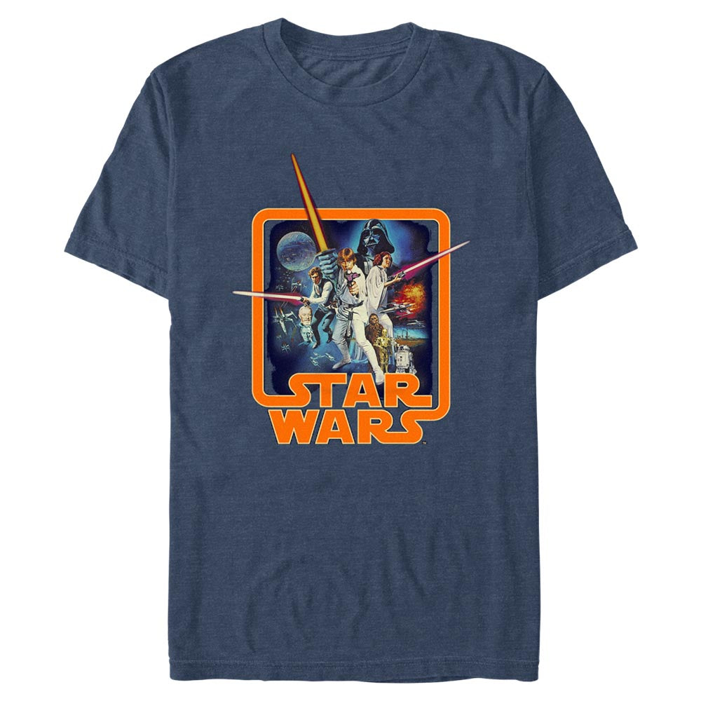 Camiseta Clásica de Star Wars para Hombre - Estilo Vintage