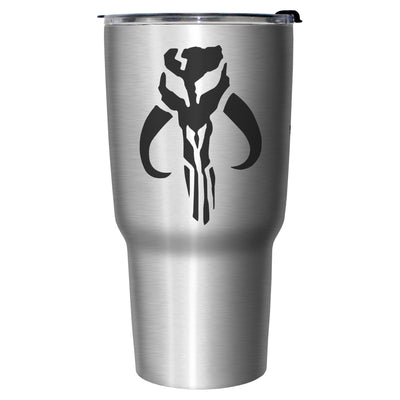 Star Wars Mandalorian Logo 27oz Stainless Steel Tumbler