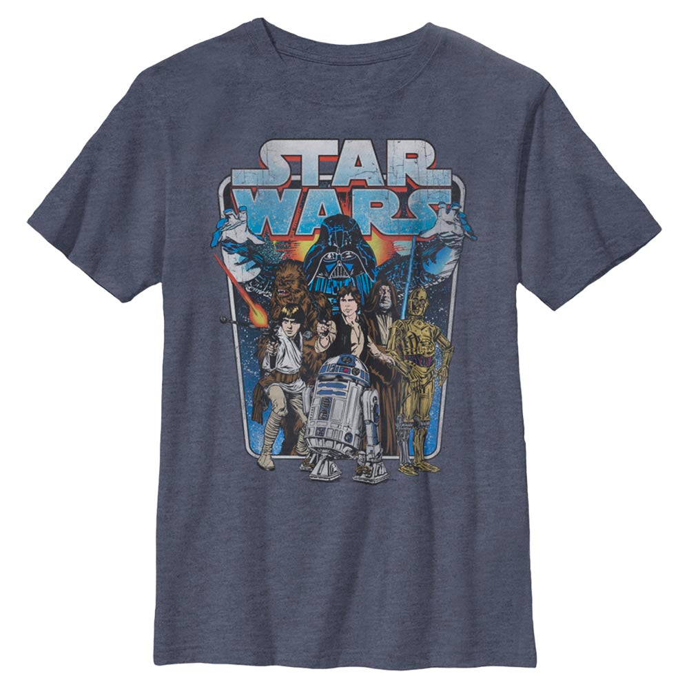 Camiseta Clásica de Batalla de Star Wars para Niños