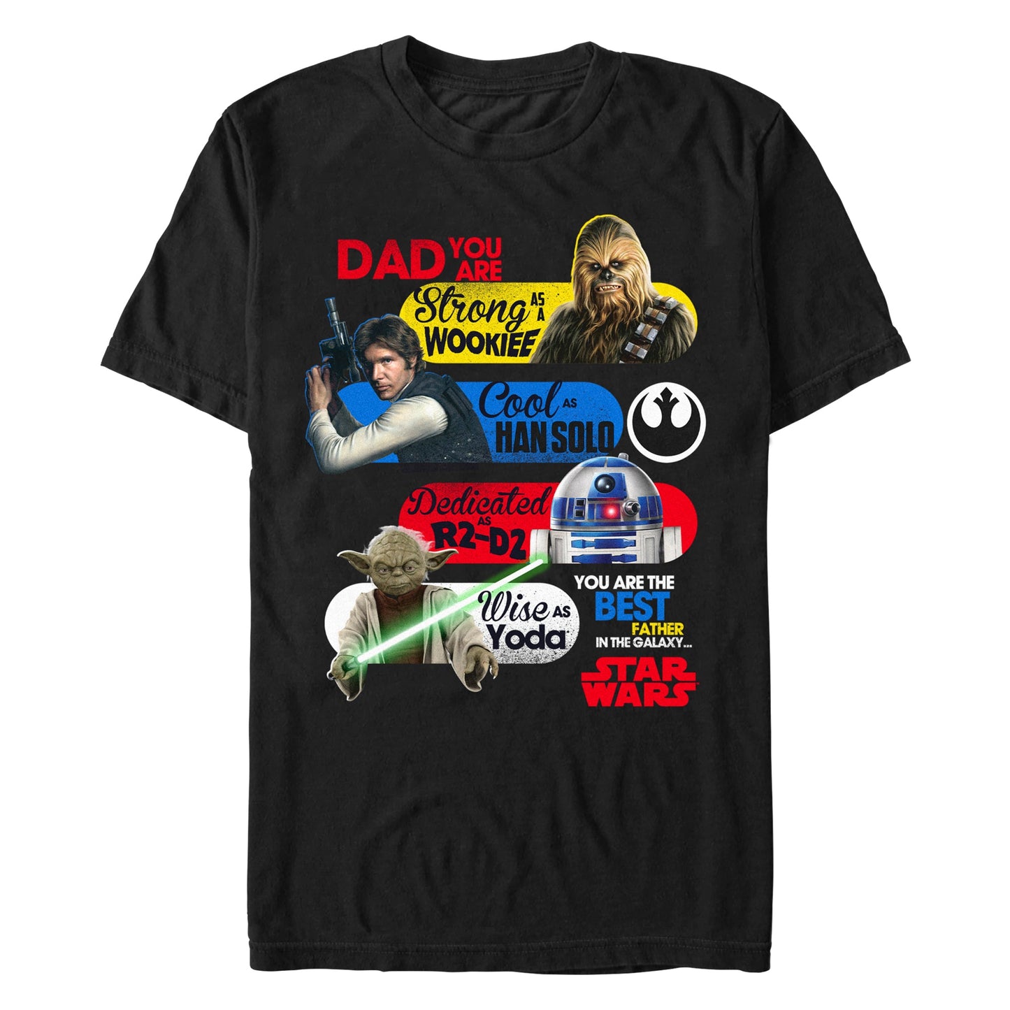 Camiseta para papá de Star Wars Galaxy para hombres