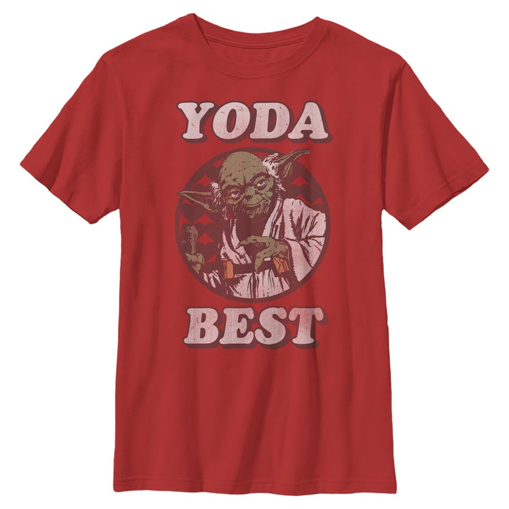 T-shirt graphique Yoda Best Star Wars pour garçon