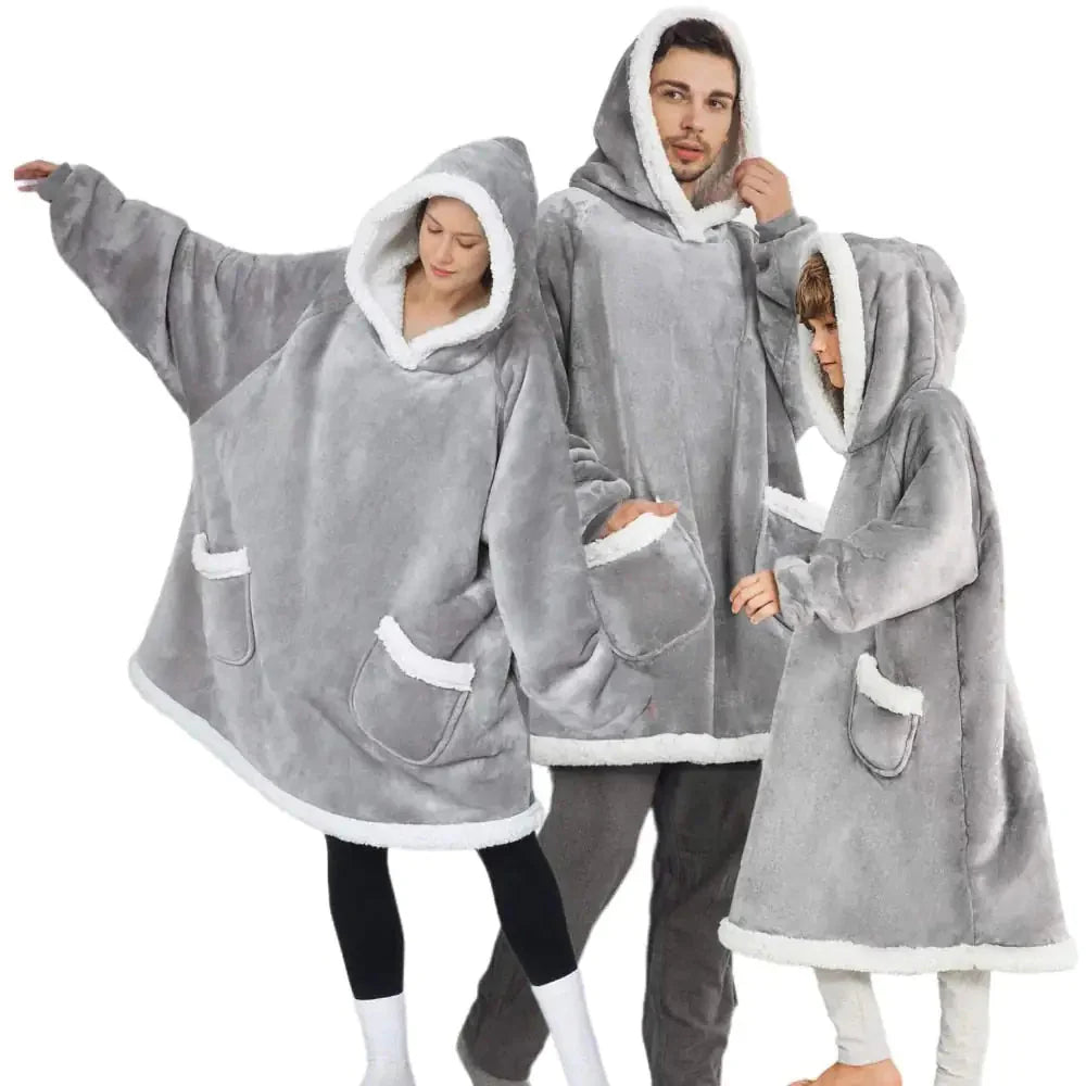 Couverture à Capuche Ultime pour un Confort Douillet