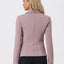 Allegra K Women's Stretch Blazer in Dusty Pink