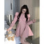 Vestido Elegante Rosa Invierno para Cada Ocasión