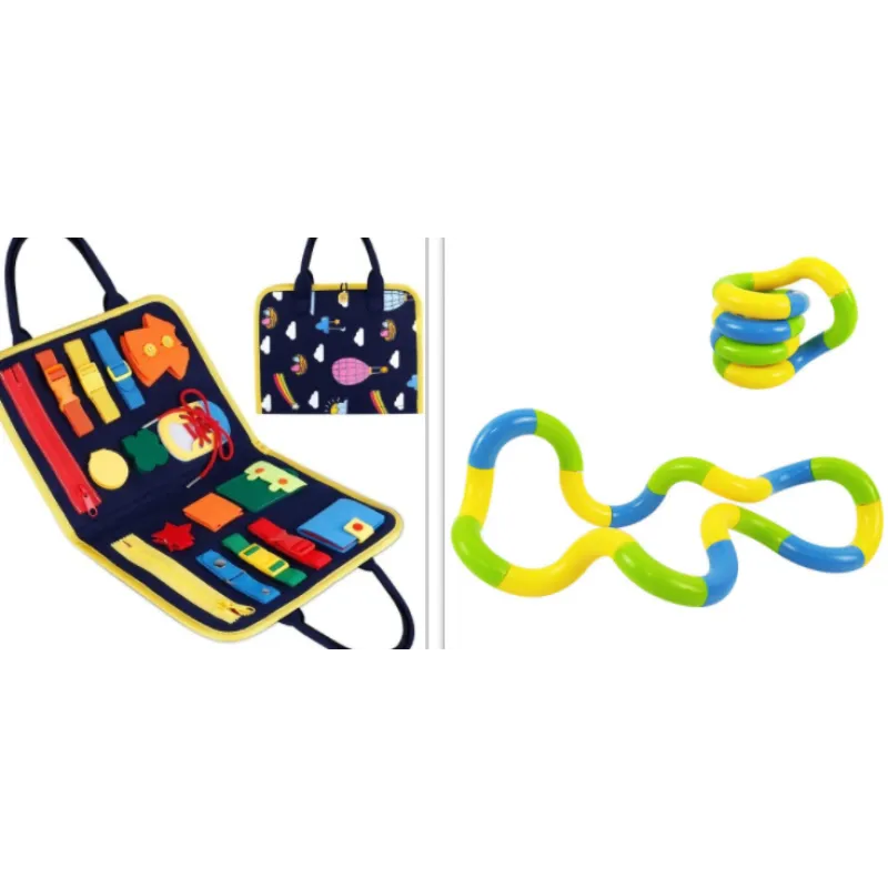 Montessori-Inspired Toddler Busy Board