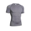Camisa de Gimnasio de Manga Larga de Compresión para Hombre