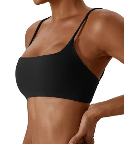 UltraFlex Crossback Sports Bra: Soft & Breathable Comfort