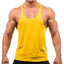 Camiseta sin mangas de gimnasio de algodón premium