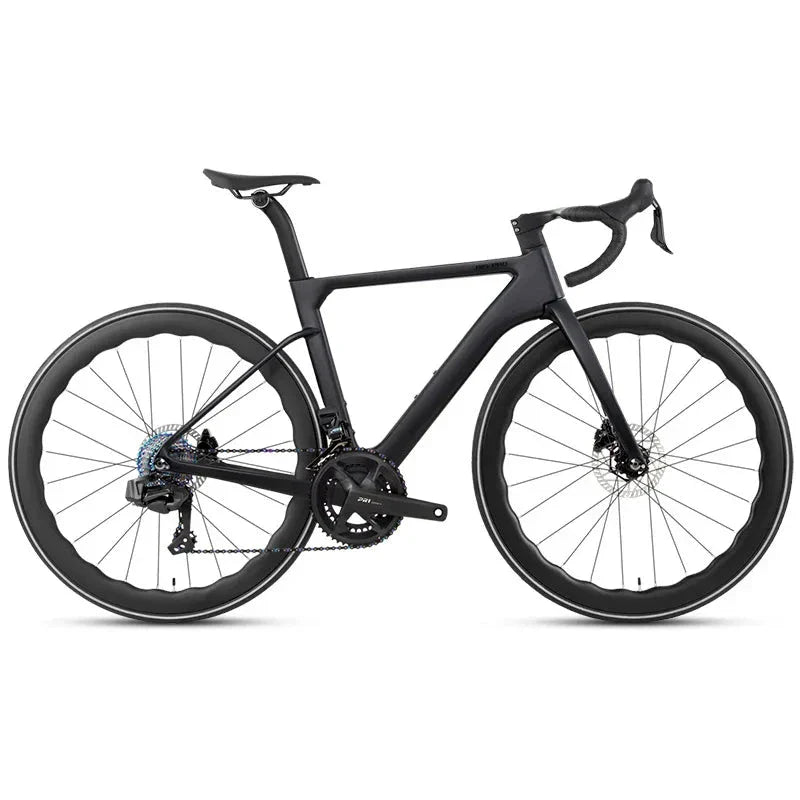 Bicyclette de route en carbone TWITTER R15pro - Vélo disc hydraulique pour hommes