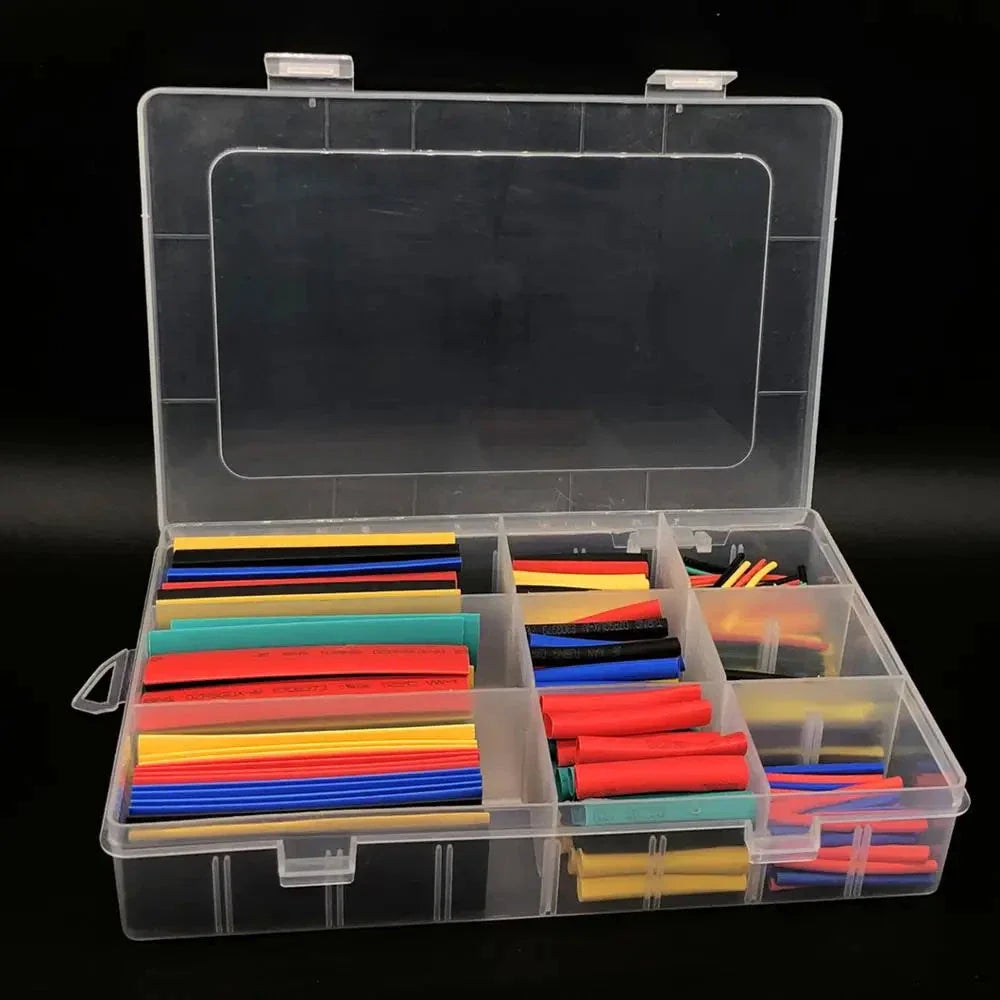Kit de Tubes Thermorétractables - 127-750pcs Isolation Thermorésistante