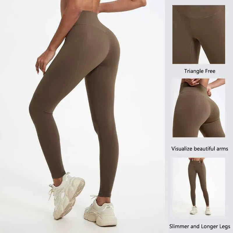 Leggings de Yoga de Cintura Alta Quick-Dry Hearuisavy