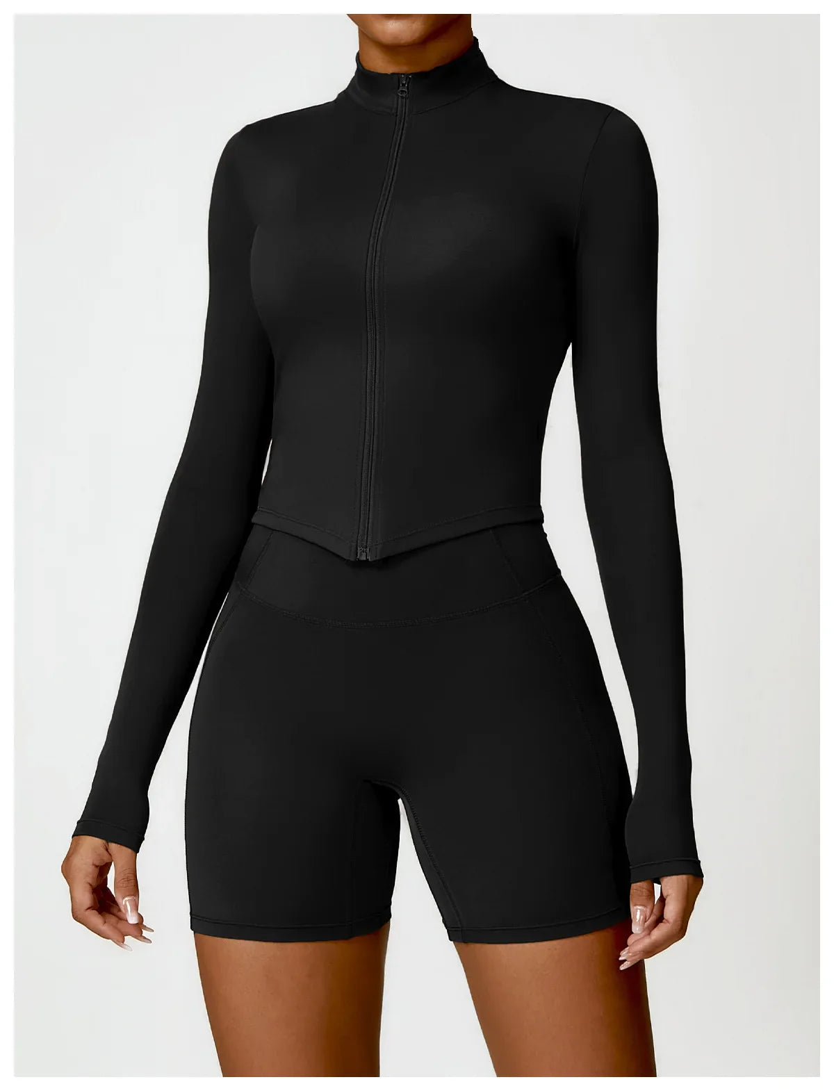 Veste de sport zippée pour femmes