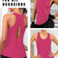 Camisetas de Yoga Racerback Sin Espalda Cruzada Súper Suaves