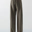 ChicEase Pantalons Jogging Taille Haute à Jambes Larges