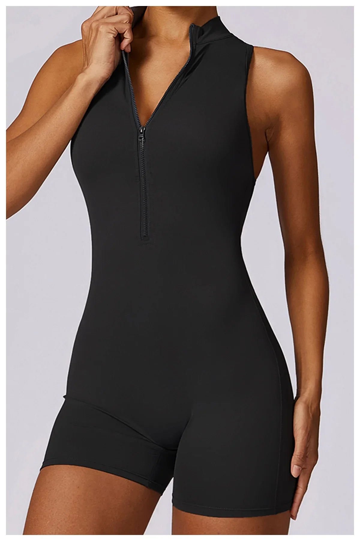 Women’s Sleeveless Slim Jumpsuit for Activewear