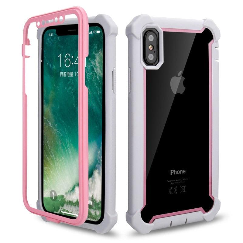 Ultimate Shockproof iPhone Case with Built-in Screen Protector - Korvel
