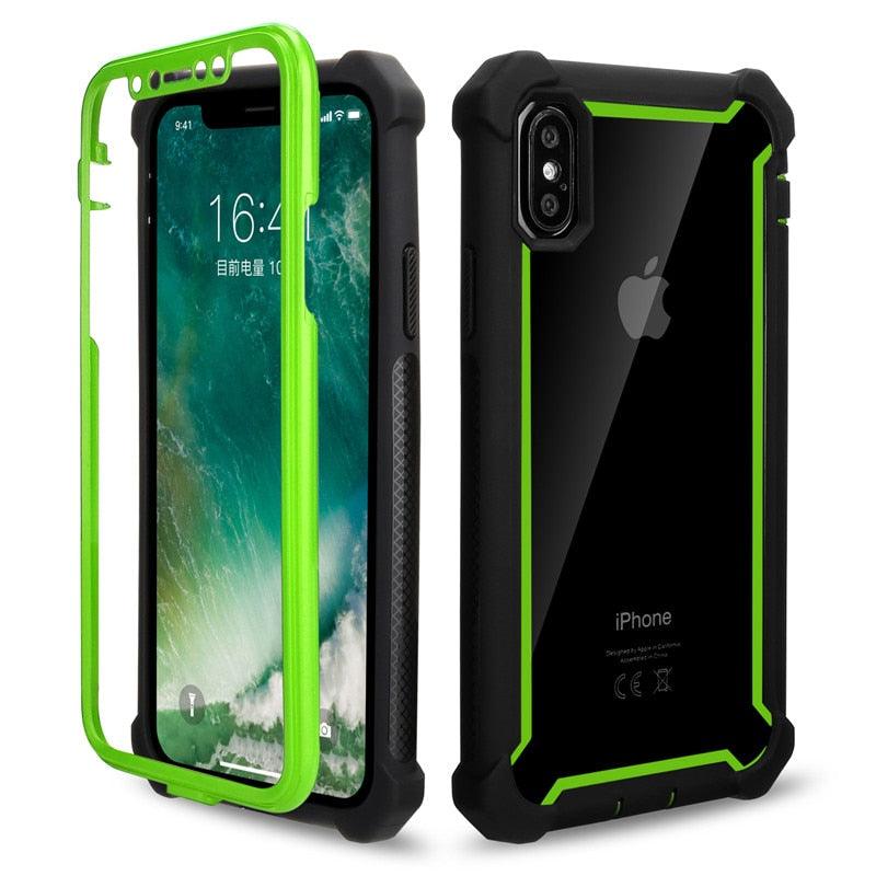 Ultimate Shockproof iPhone Case with Built-in Screen Protector - Korvel