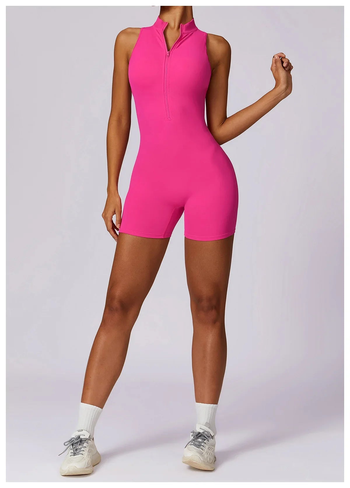 Women’s Sleeveless Slim Jumpsuit for Activewear