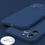 Coque en silicone premium pour iPhone 13 Pro Max et 12 Mini