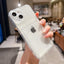 Coque de portefeuille transparente pour iPhone