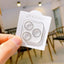 Verre de protection scintillant pour caméra pour iPhone 14/13/12