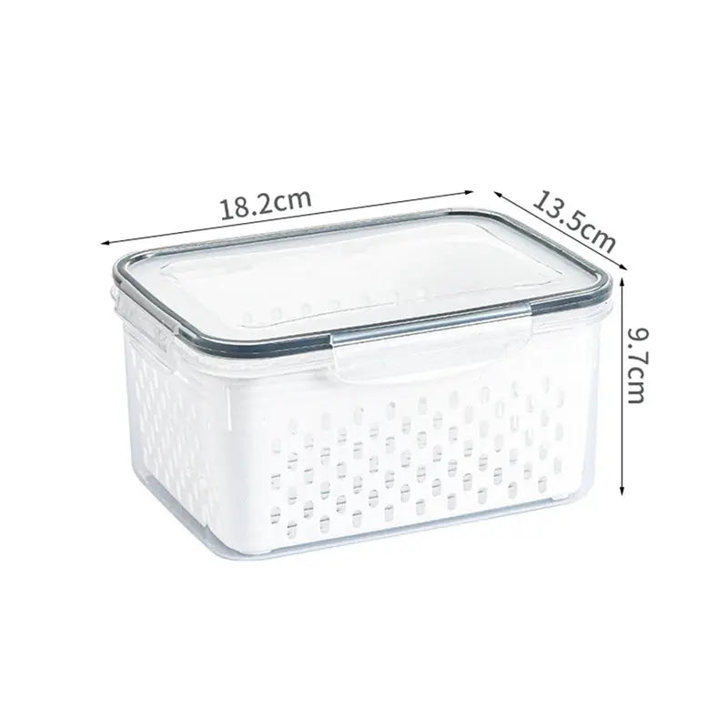 Boîtes de rangement réfrigérateur premium pour une fraîcheur organisée