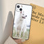 Cartoon German Shepherd Phone Case for iPhone Models