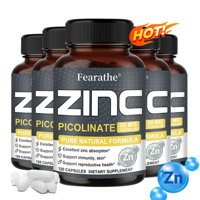 ZincMax 50: Premium Zinc Supplement for Immune Support