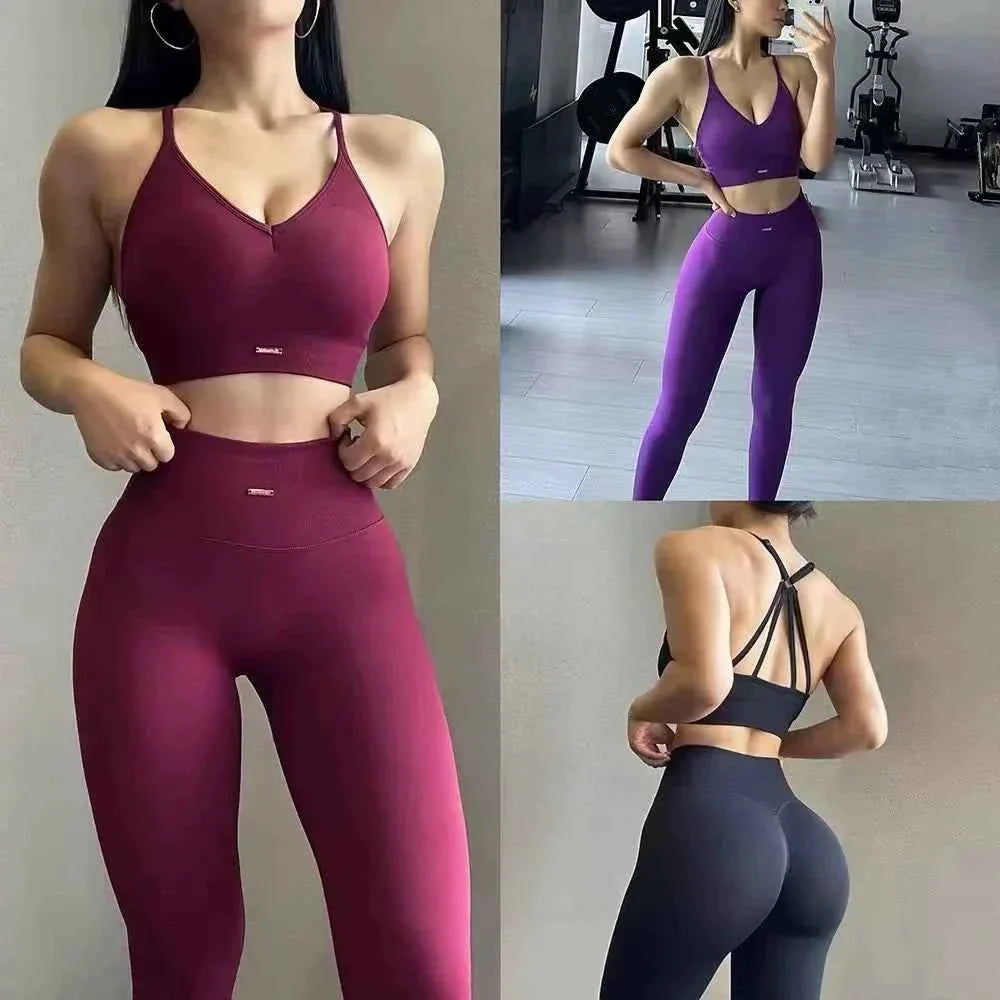 Traje de Actividad de Cintura Alta para Mujeres