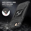 Coque de support avec anneau magnétique en métal pour iPhone 11-14 Pro Max