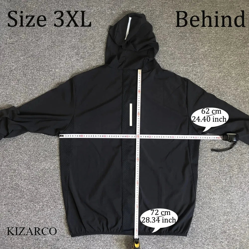 Veste de course à capuche premium