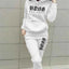 Ensemble de sweat à capuche et pantalon de survêtement de luxe pour femmes