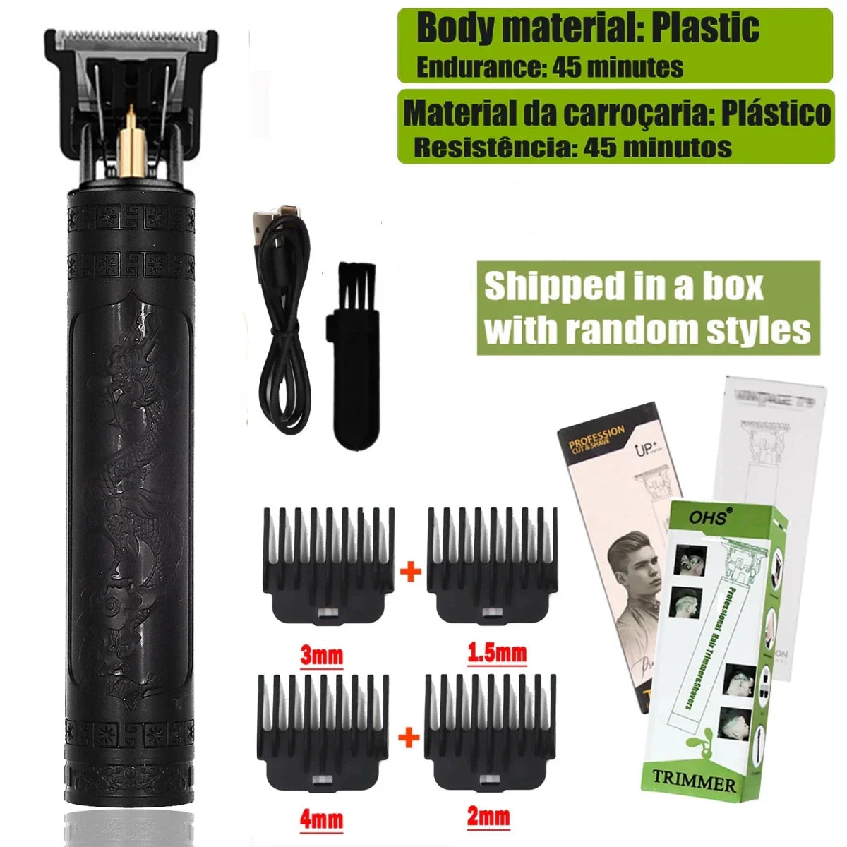 T9 Precision Hair Clipper for Effortless Grooming