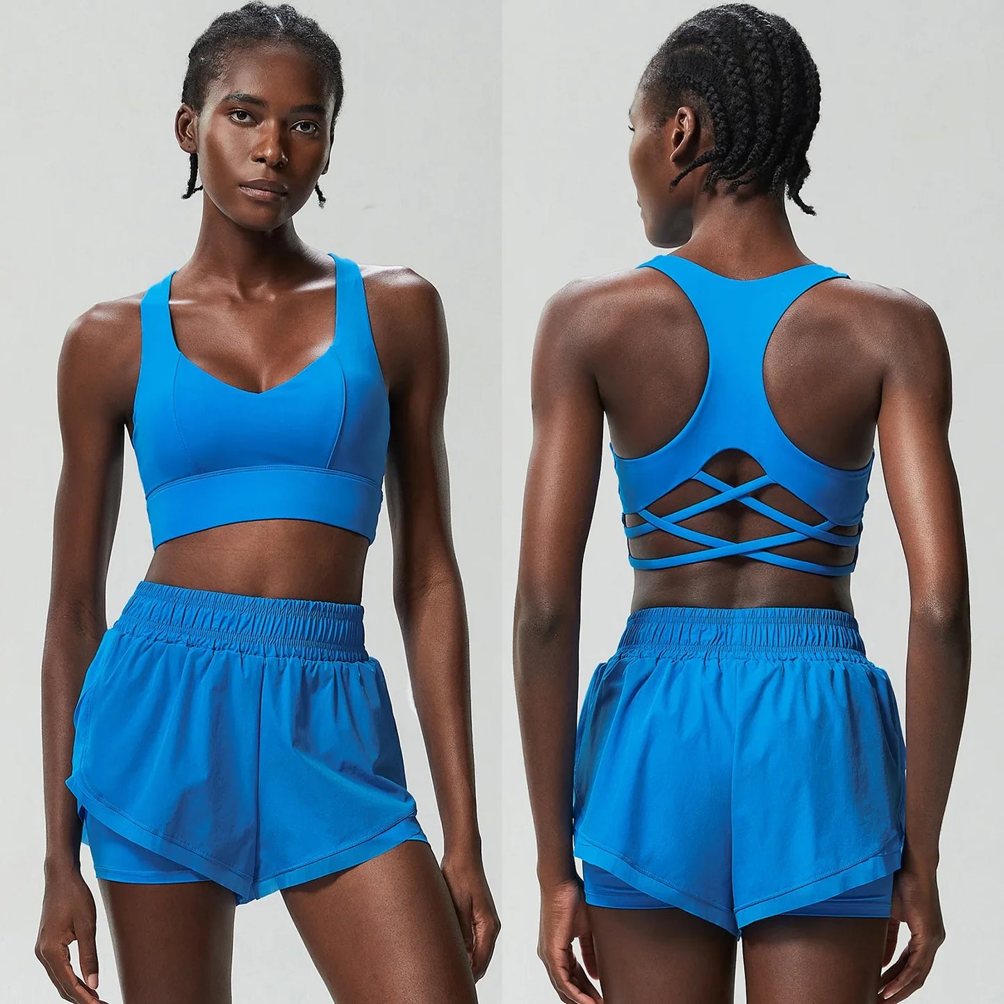 Ensemble de Course Premium pour Femmes - Ensemble de Vêtements Actifs en Deux Pièces