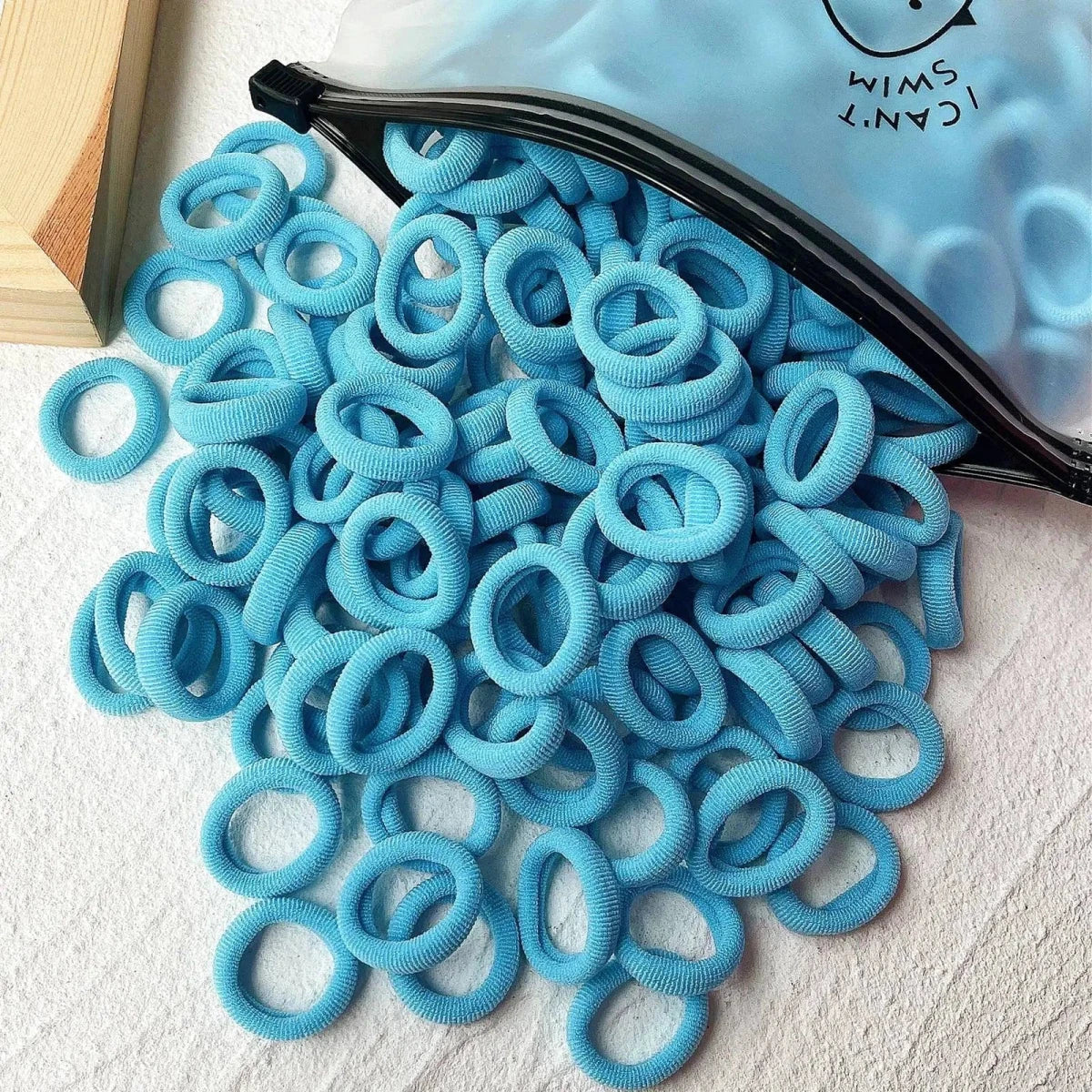 Colorful Kids Elastic Hair Bands - 20/50pcs Set