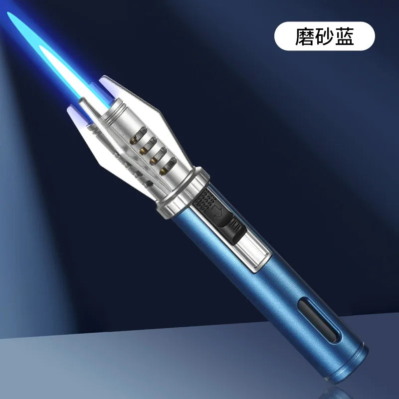 BlazeMaster Windproof Metal Torch for BBQ & Outdoor Cooking