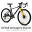YUZE G240 7-Speed Aluminum Disc Brake Bicycle for Students