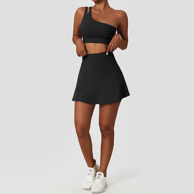 Conjunto de Mallas y Shorts Push-Up para Mujer