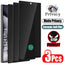Arvin Matte Ceramic Privacy Screen Protector for Samsung Galaxy - 3 Pack