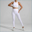 Seamless Ribbed High Waisted Yoga Set
