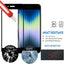 Protecteur d'écran en verre trempé complet 3PCS pour iPhone