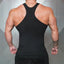 FlexFit Cotton Sleeveless Muscle Tank - Irregular Hem