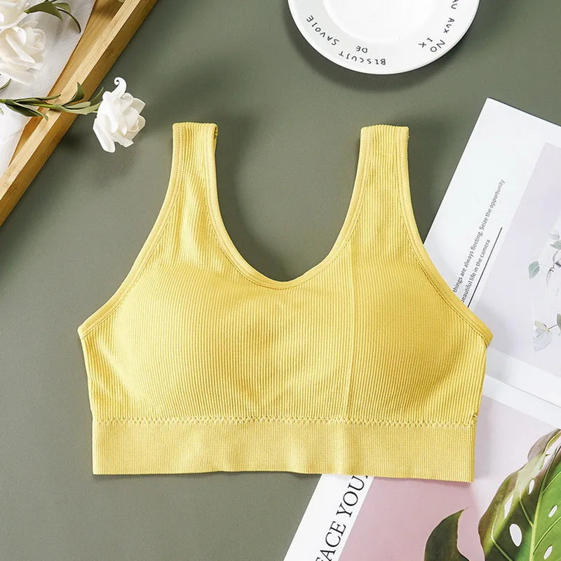 Top de Sujetador Sin Costuras para Mujeres - Comodidad Definitiva