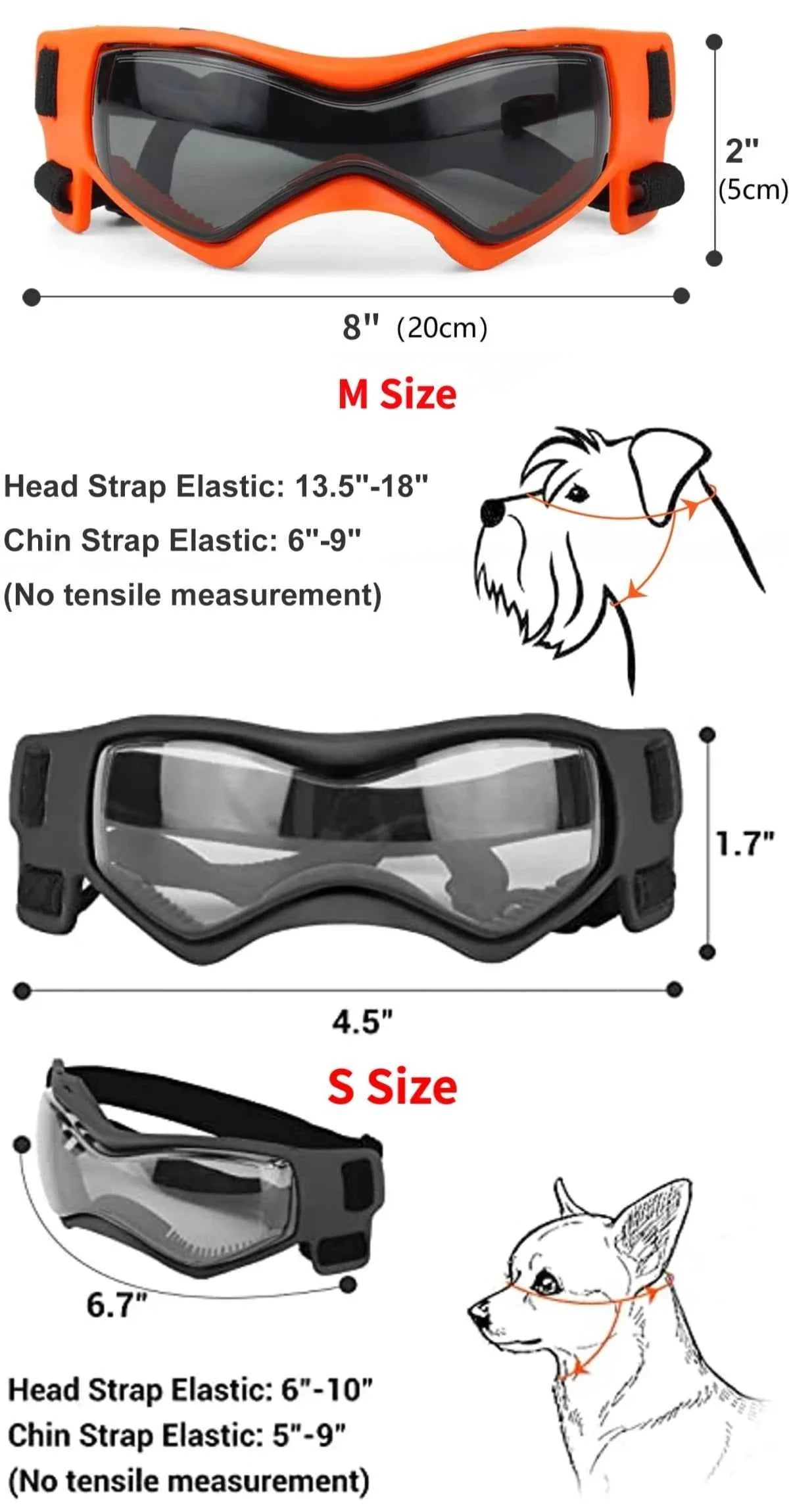 Lunettes UV pour animaux de compagnie : Protection oculaire élégante pour chiens et chats