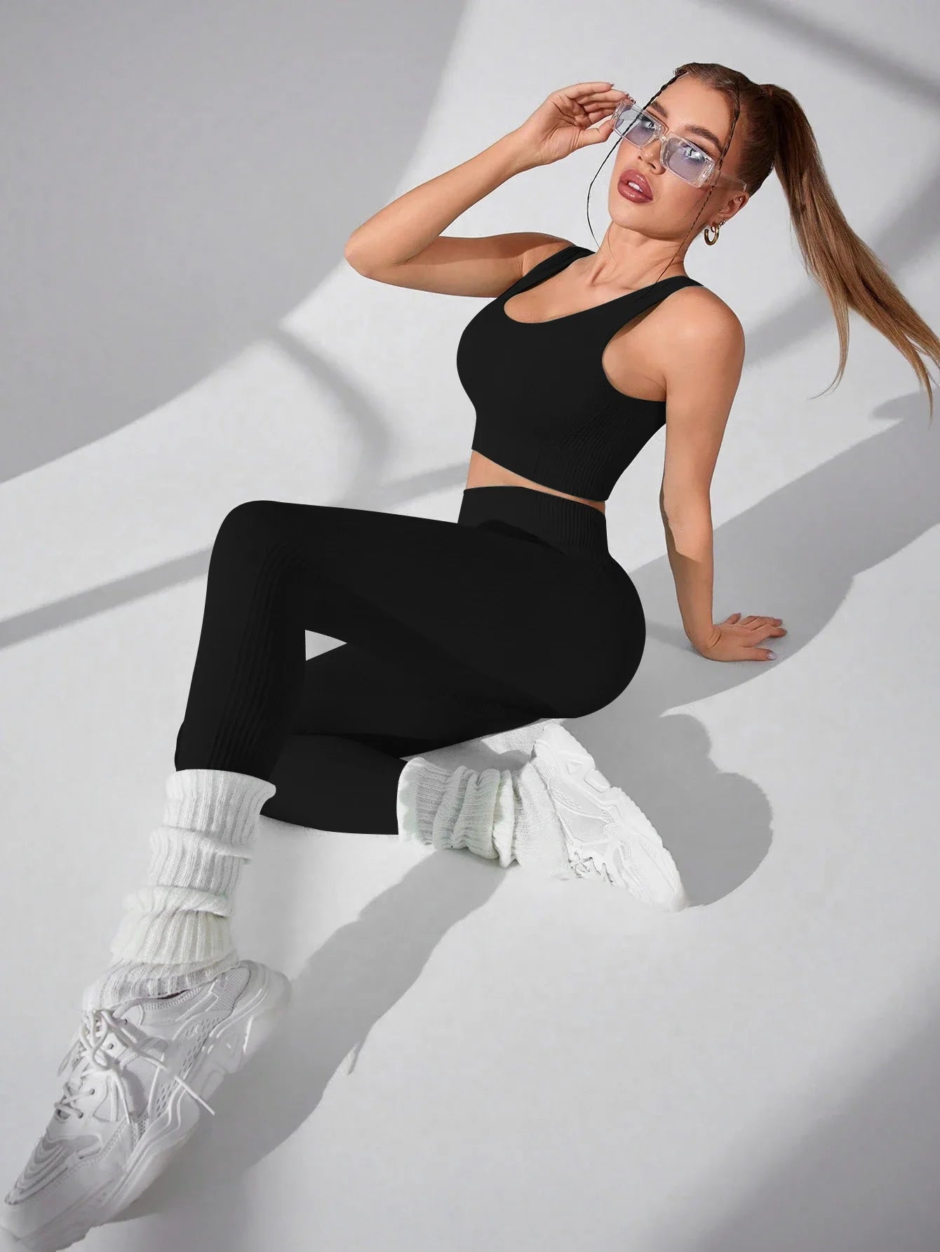 Ensemble de sport 2 pièces pour femmes premium