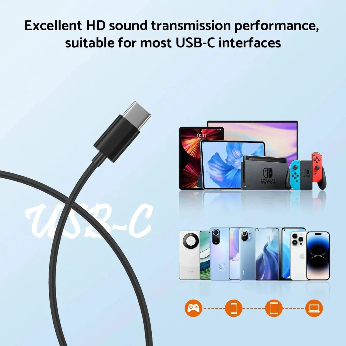 Samsung HiFi Surround Sound In-Ear Headphones with USB Type-C & 3.5mm