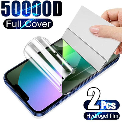 Premium Hydrogel Screen Protectors for iPhone Models
