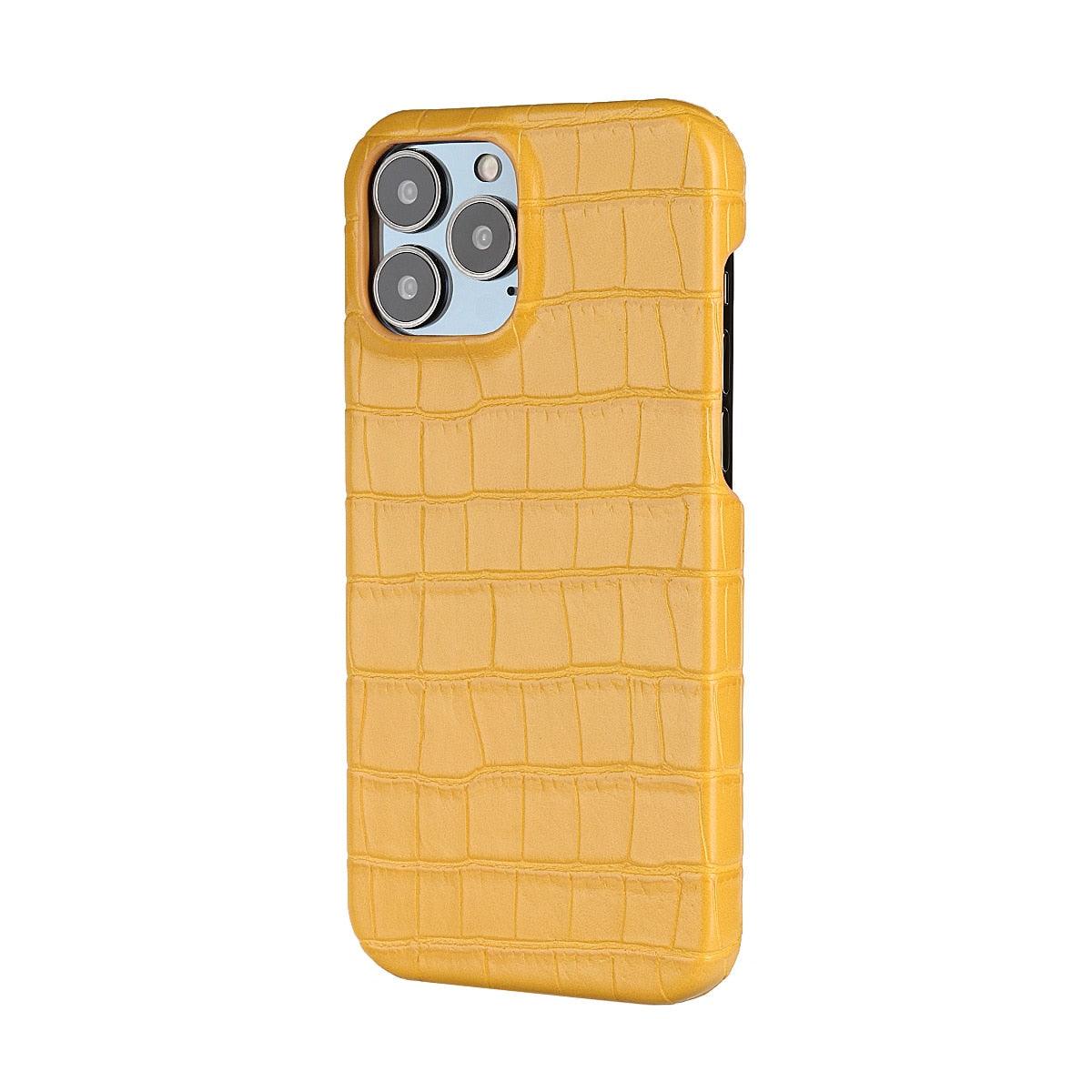 Coque en cuir premium pour iPhone 11, 12, 13, 14 Pro Max