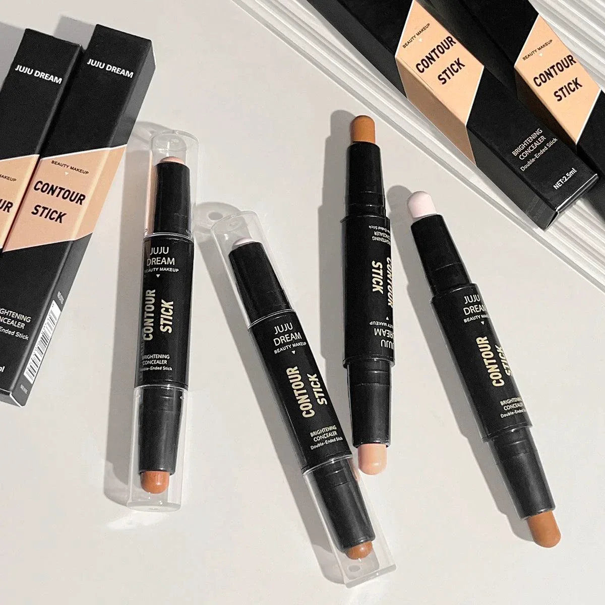 Dual Purpose Highlight Trimming Stick for Sculpting & Brightening