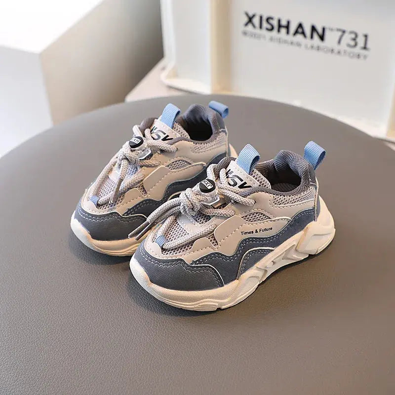 Boys' Breathable Sports Sneakers for Toddlers
